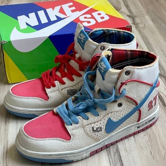 Men's 11 Nike SB Dunk High Pro Ishod Wair x Magnus Walker DH7683-100 Authentic! - Picture 2 of 11